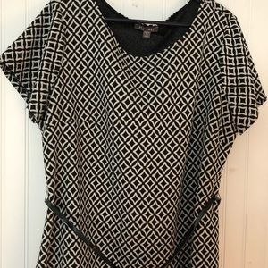 Roz&Ali 1X Belted Shirt